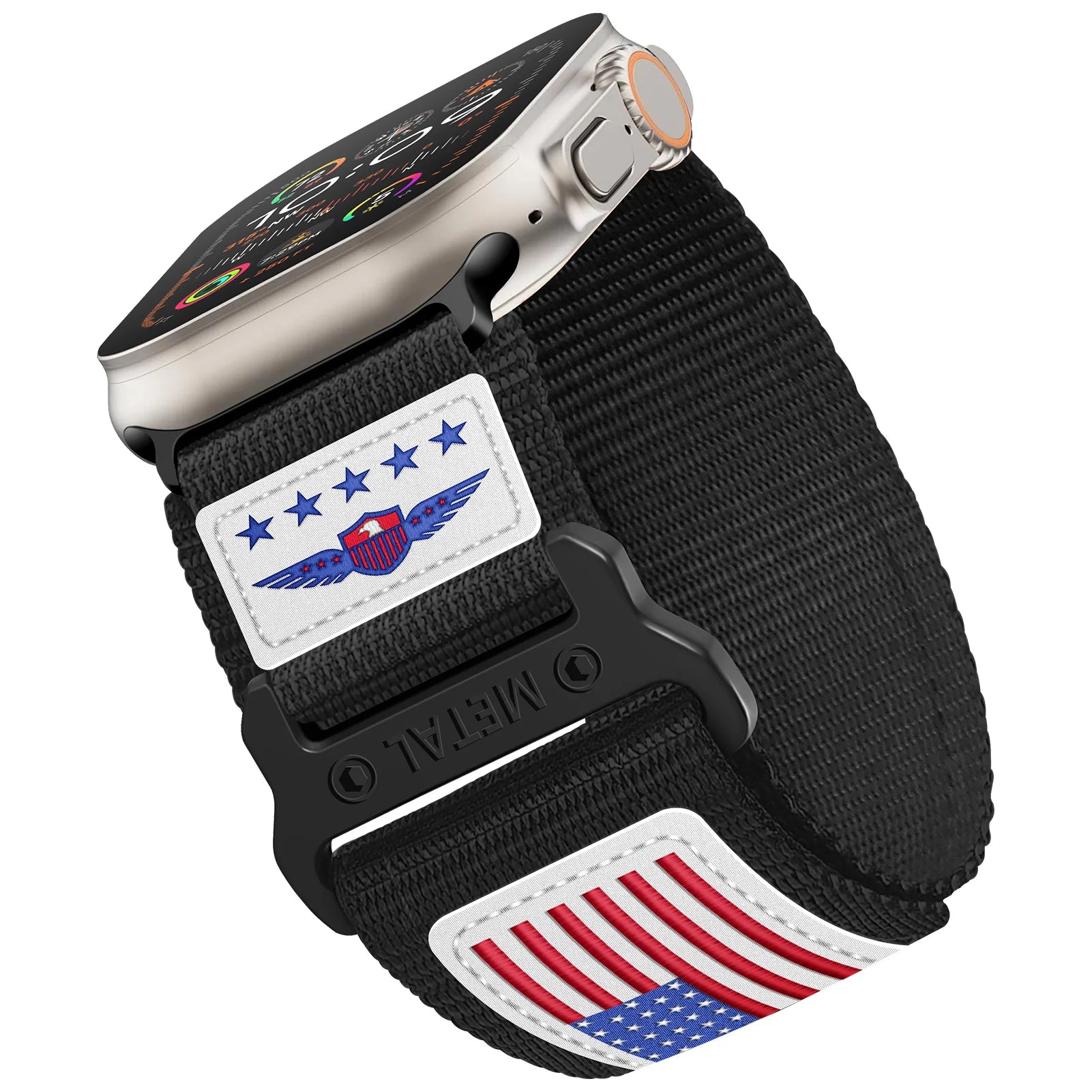 Sport band for Apple Watch Ultra 2 band 49mm 45mm 44mm 42mm accessories Leather Nylon band Correa Series 9 7 6 5 4 8 SE