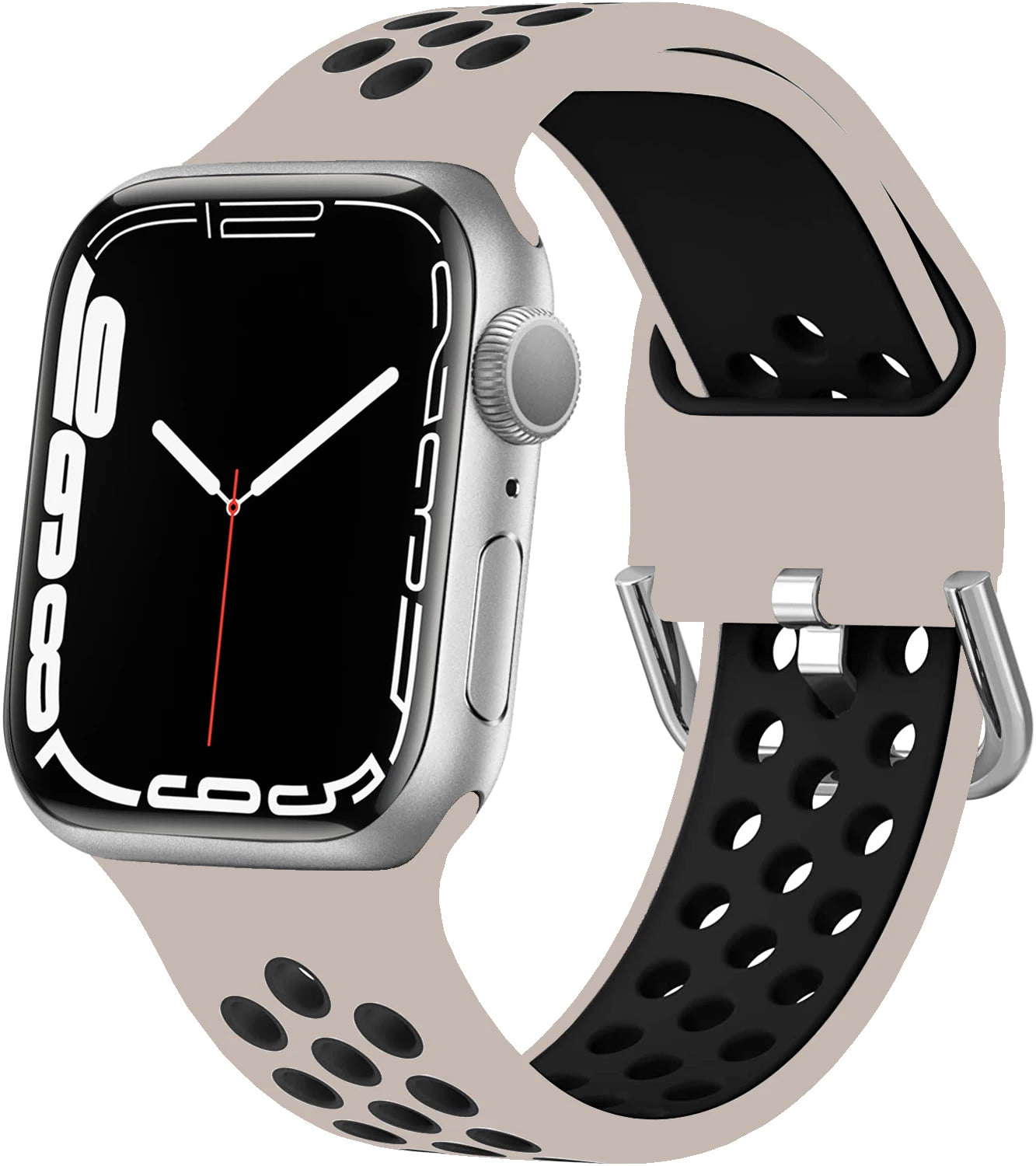 Silicone band For Apple Watch band 44mm 40mm 45mm 49mm 41mm 38mm 42mm 44mm band Apple Watch Ultra 2 Series 7 3 4 5 6 SE 8 Bands