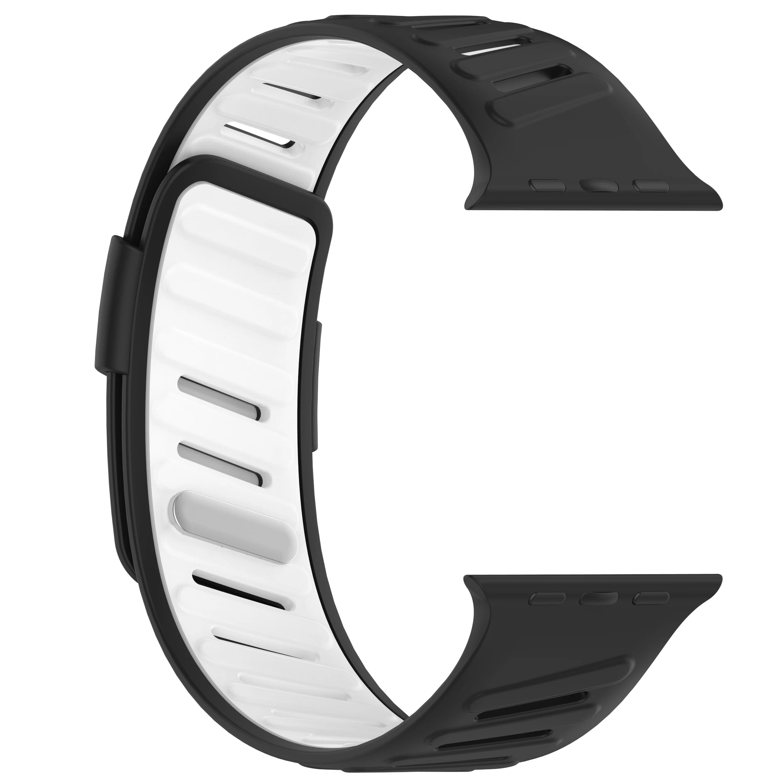 Silicone Sport band For Apple Watch Ultra 2 3 49mm band 42mm 44mm 45mm 46mm Slanted Buckle band for Apple Watch 11 10 9 8 7 6 5 4 SE 3