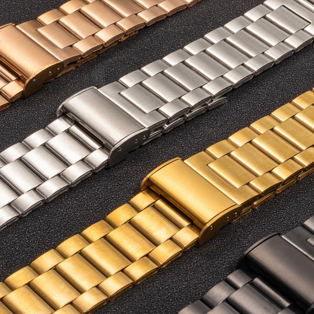 Stainless Steel band For Apple Watch band 45mm 41mm 42mm 46mm 40mm 44mm Ultra 49mm band For Apple Watch Series 10 9 8 7 6 5 SE 4