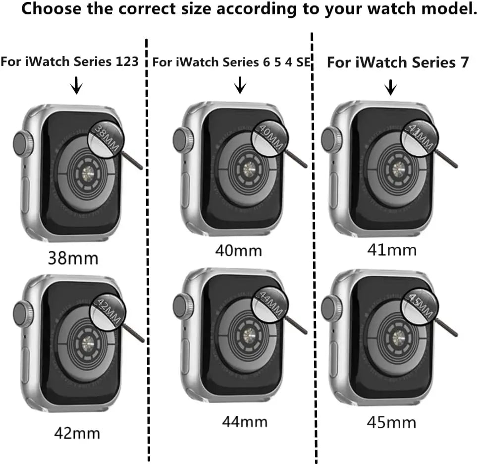 For Apple Watch 45mm 44mm 42mm 41mm 40mm Apple Watch Series 9 8 7 6 5 SE 4 3 2 1 band , Sport Protective Replacement Wristband