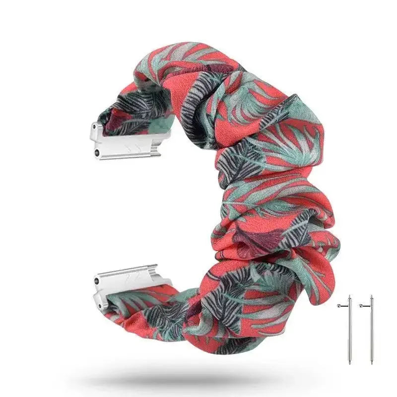 Elastic Nylon Loop Strap For Samsung Galaxy Watch 7 6 5 4 40mm 44mm Band Scrunchies Bracelet for Galaxy Watch 6 4Classic 43/47mm