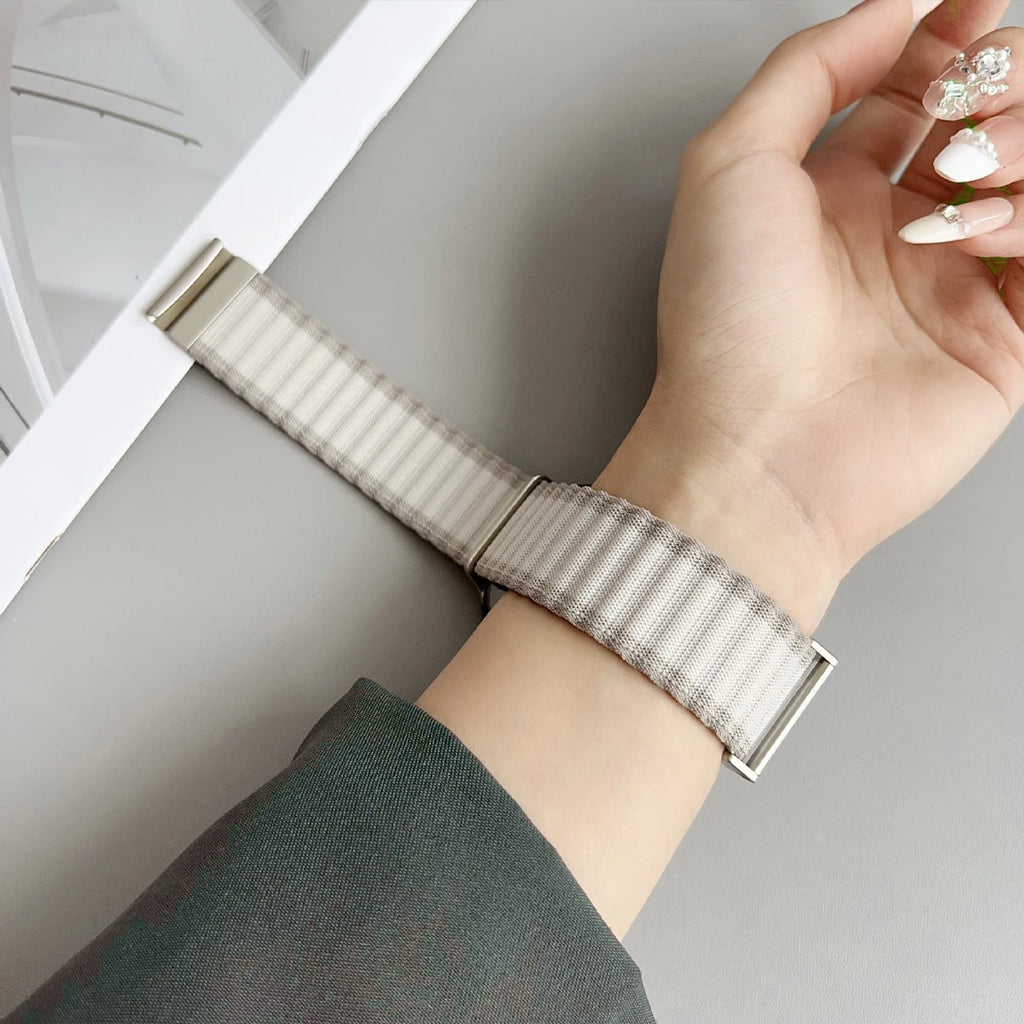 Nylon Loop Strap For Samsung Galaxy Watch Ultra 2025 Sports Trail Band For Galaxy 8 40 44mm/8Classic No Gaps Quick Fit Bracelet