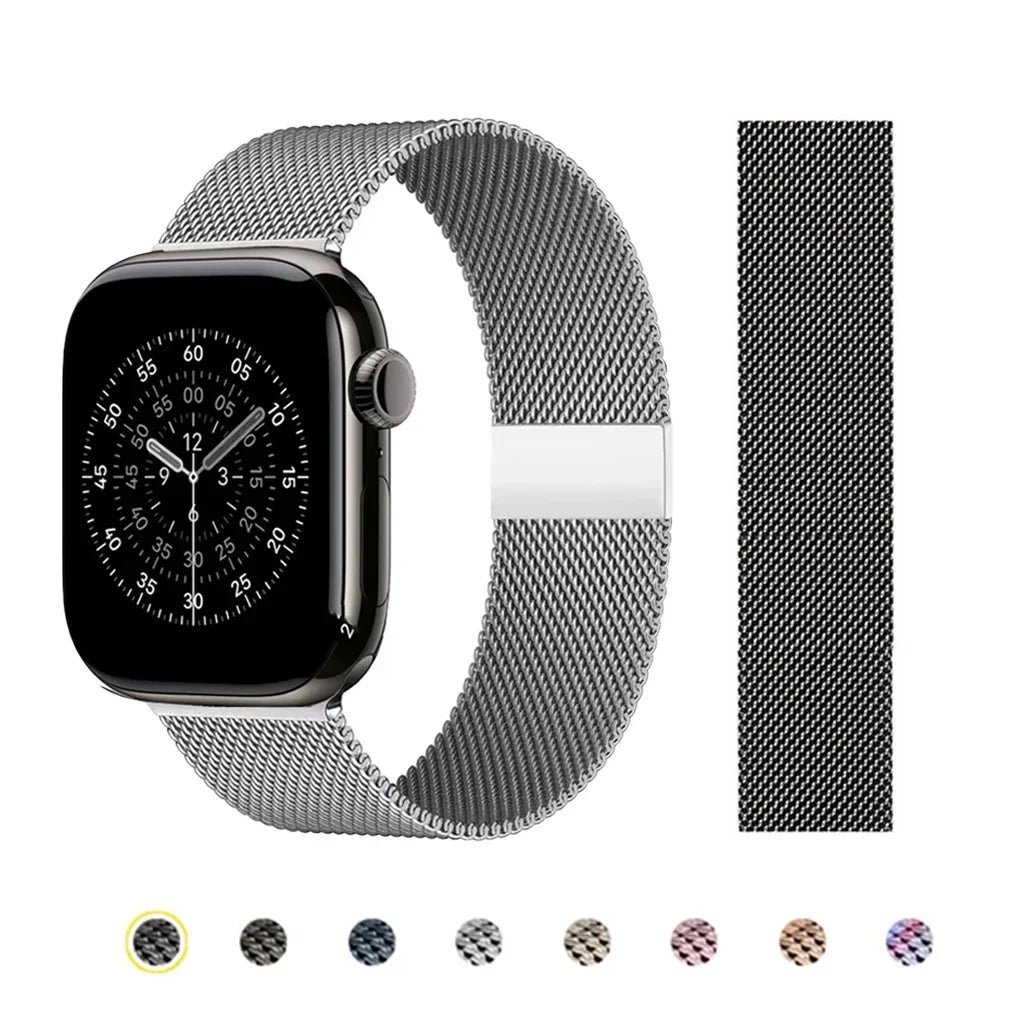 Milanese loop For Apple Watch S11 10 42mm 46mm band 45mm 44mm 40mm 41mm band Apple Watch Series 8 7 6 5 4 3 SE 9 Ultra 2 3 49mm
