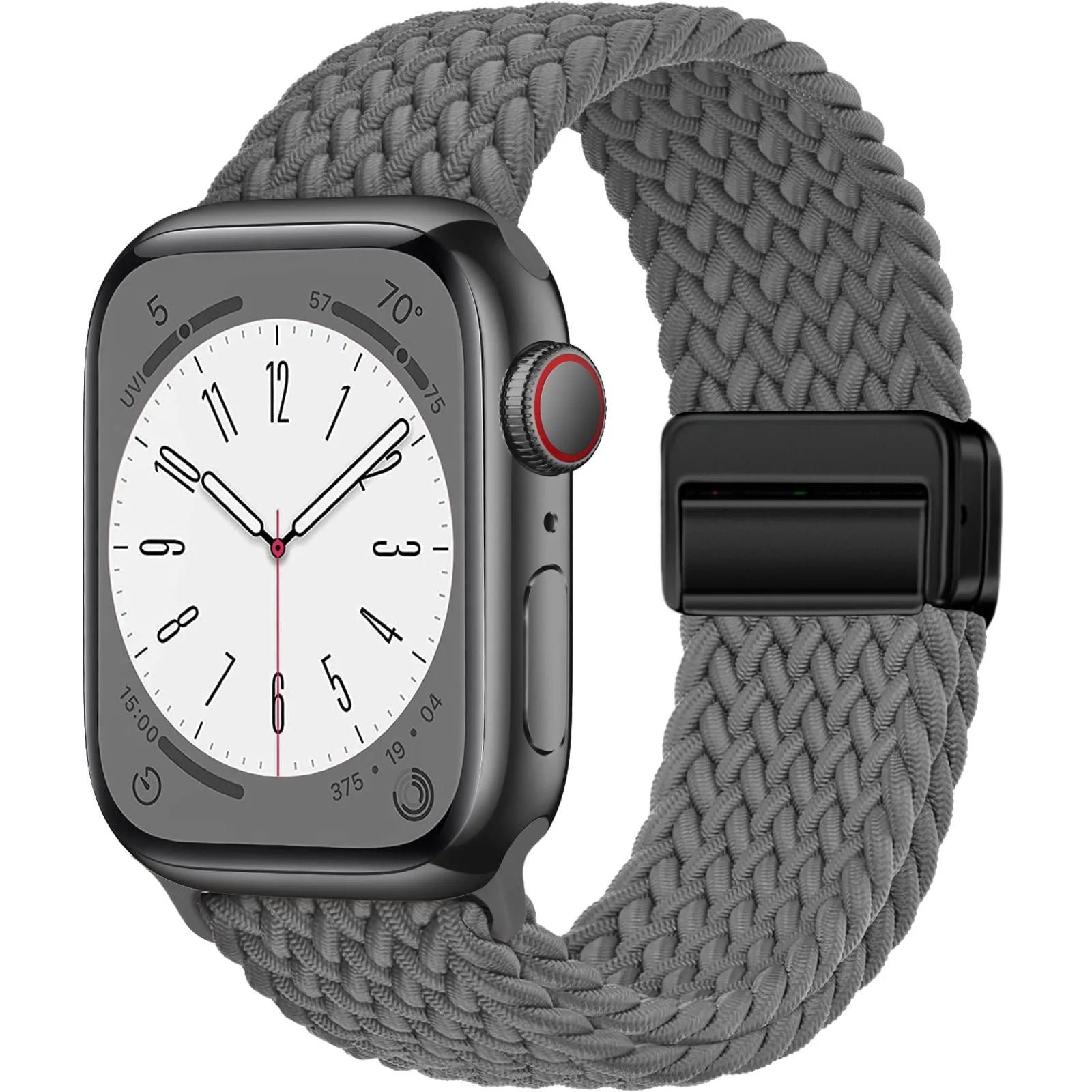 Braided band For Apple Watch band 40mm 45mm 41mm 44mm 49mm 38mm magnetic buckle Nylon band Apple Watch Series SE 7 5 6 8 9 Ultra 2