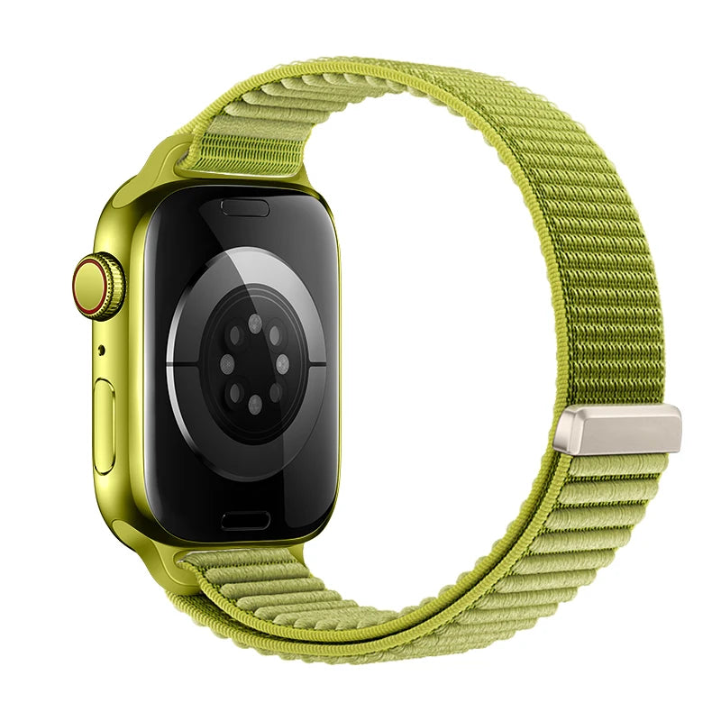 Nylon band for Apple Watch band Ultra 49mm sport band for Apple Watch Series 11 10 9 8 SE 3 46mm 42mm 45mm 41mm 44mm 40mm 38mm