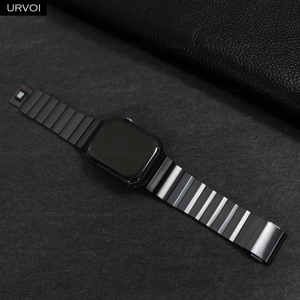 URVOI Titanium band for Apple Watch Ultra 3 2 Series 11 10 9 8 7 6 SE band for Apple Watch Magnet Closure accessories 46mm 49mm