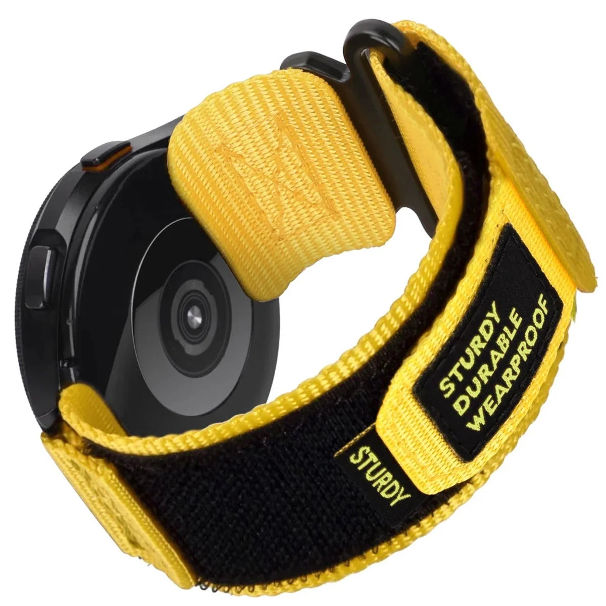 22mm 20mm Tactics Sport Strap for Samsung Galaxy Watch Band 6/5/4 40mm 44mm 6 Classic 43 47mm Nylon Loop Bracelet Active Gear S3