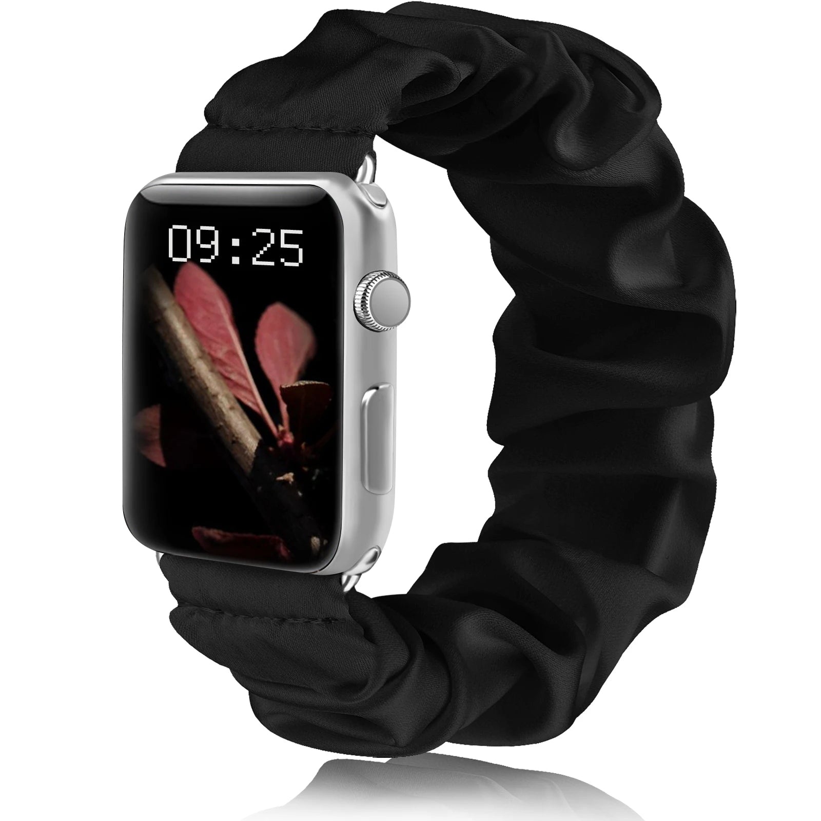 For Apple Watch band Series 8 7 SE 6 5 Ulta 49mm Elastic Scrunchie band for Apple Watch 44mm 40mm 38mm 42mm 41mm 45mm band Belt