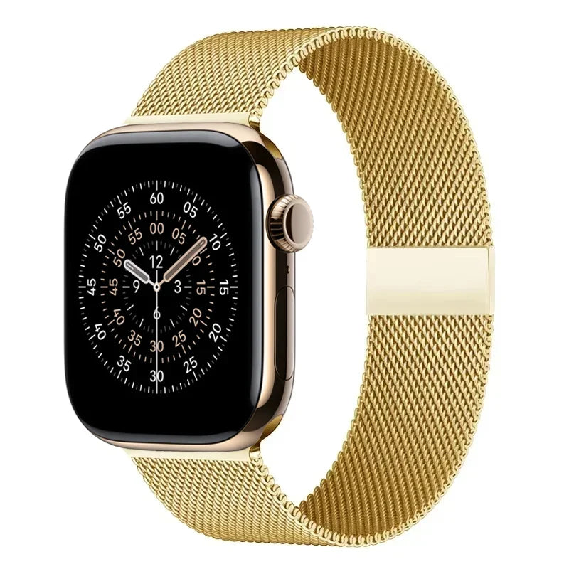 Milanese loop For Apple Watch band 38mm 45mm 44mm 40mm 41mm 42mm 46mm band Apple Watch Series 11 10 8 7 6 5 4 SE 9 Ultra 2 3 49mm