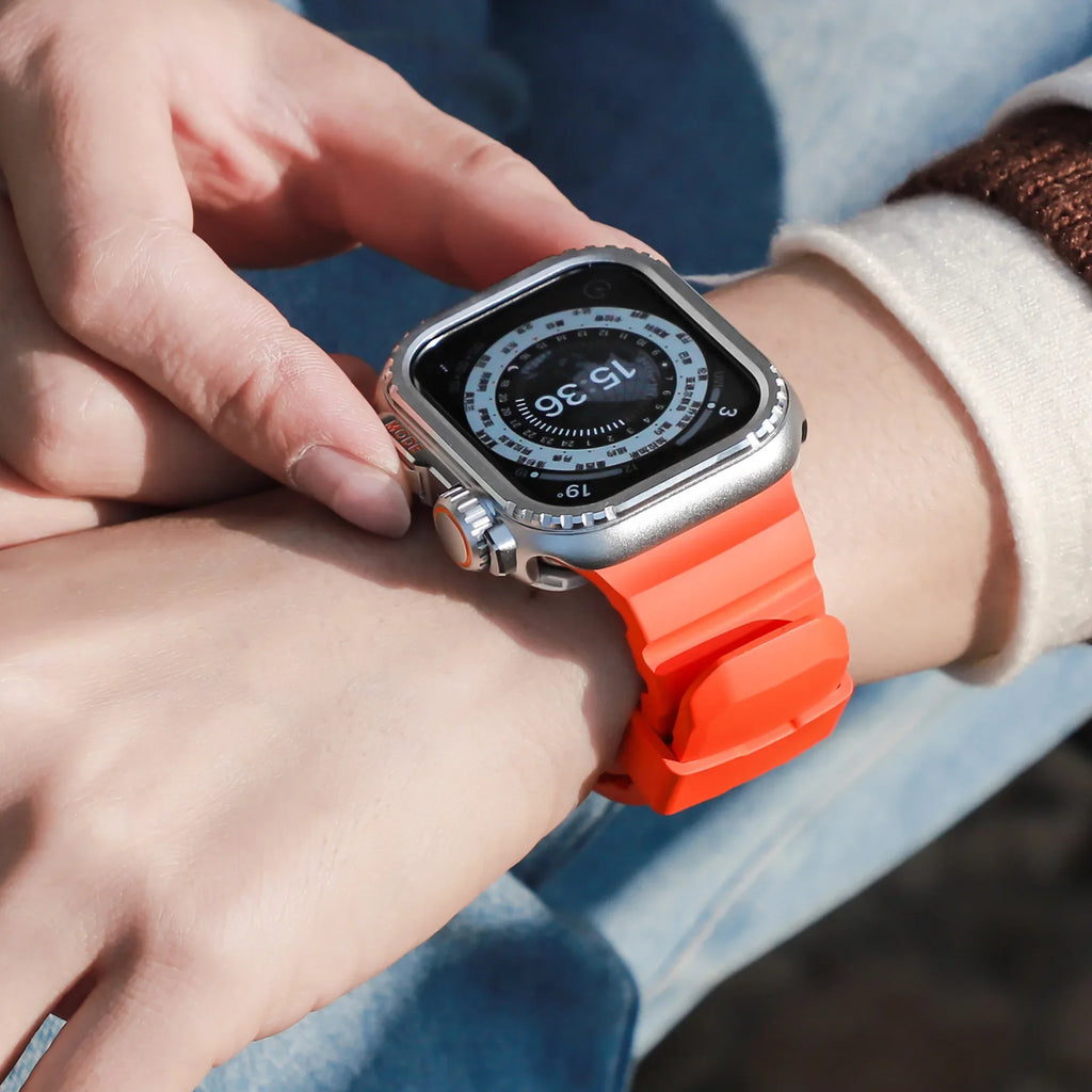 Fluorescence band for Apple Watch band 49mm 46mm 45mm 44mm 42mm Sport Silicone band For Apple Watch Ultra 2 Series 10 9 8 7 6 SE