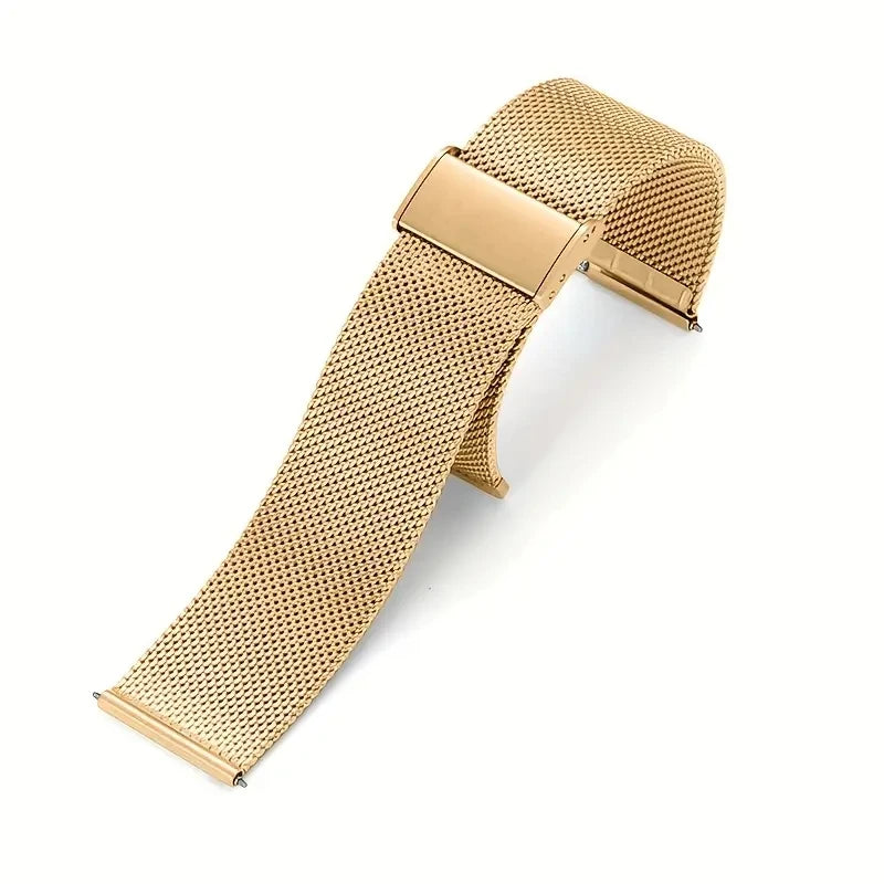 Milanese Watchband 18mm 20mm 22mm Metal Strap Bracelet For Samsung Galaxy Watch 7 6 5 4 40 44mm Huawei 4 GT Bracelet Garmin Band