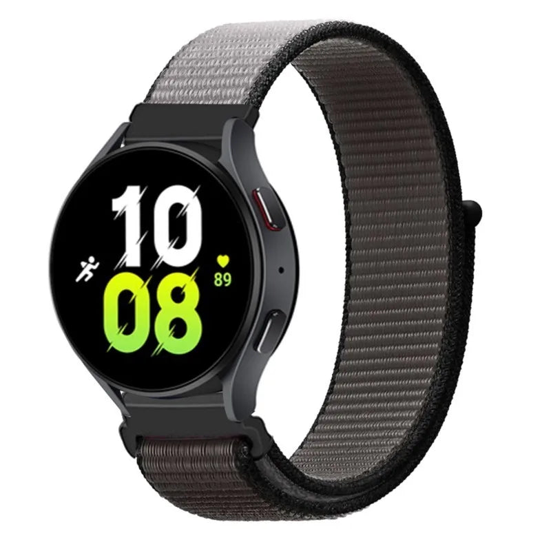 Nylon loop For Samsung Galaxy Watch 6 5 Pro/4/classic/gear s3 frontier/active Sport Bracelet Huawei watch gt2 3 22mm 20mm Strap