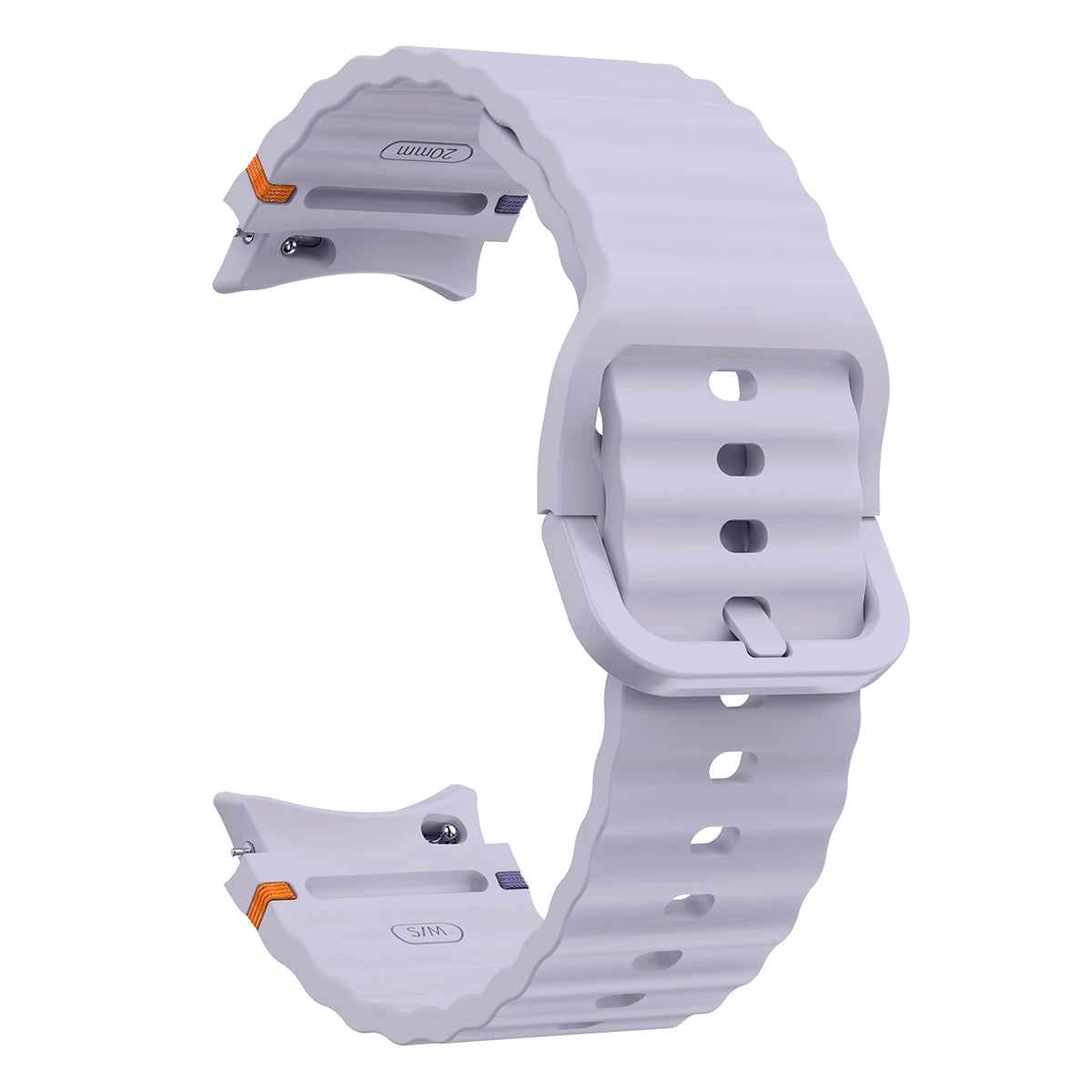 Original Silicone Strap for Samsung Galaxy Watch 7 6 5 4 40mm 44mm 5Pro 45mm Bracelet for Galaxy Watch 4 6Classic 43mm 47mm Band