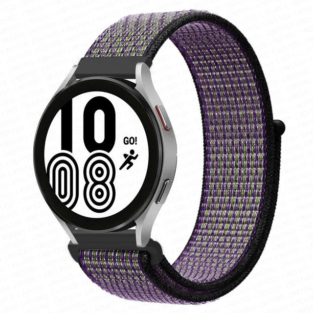 Band For Samsung Galaxy Watch 7/FE/4/5 Pro/6 classic/active 2 44mm 40mm Nylon correa Bracelet Huawei GT 2e 3 4 20mm 22mm Straps