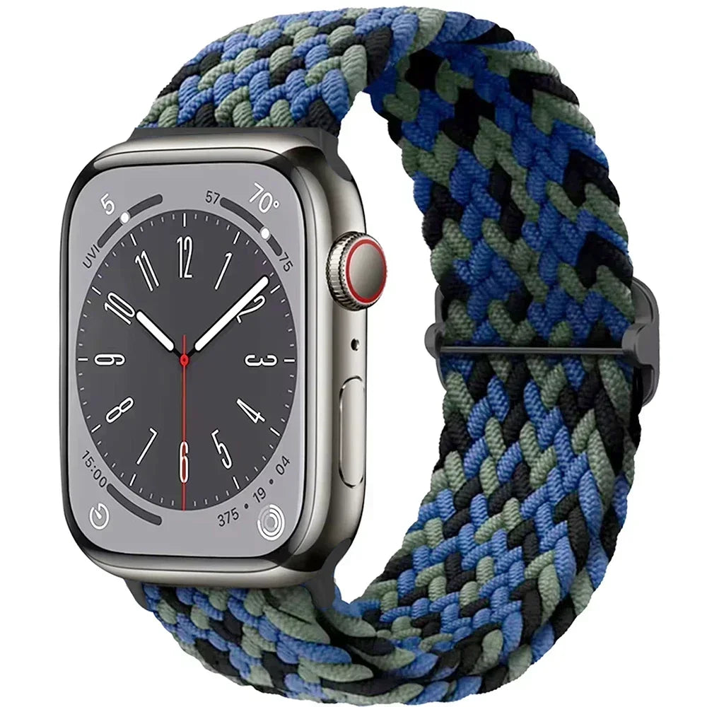 band for Apple Watch band Series 11 10 9 8 7 SE Ultra 3 49mm 46mm 42mm 44mm 45mm 40mm Braided band correa Apple Watch accessories