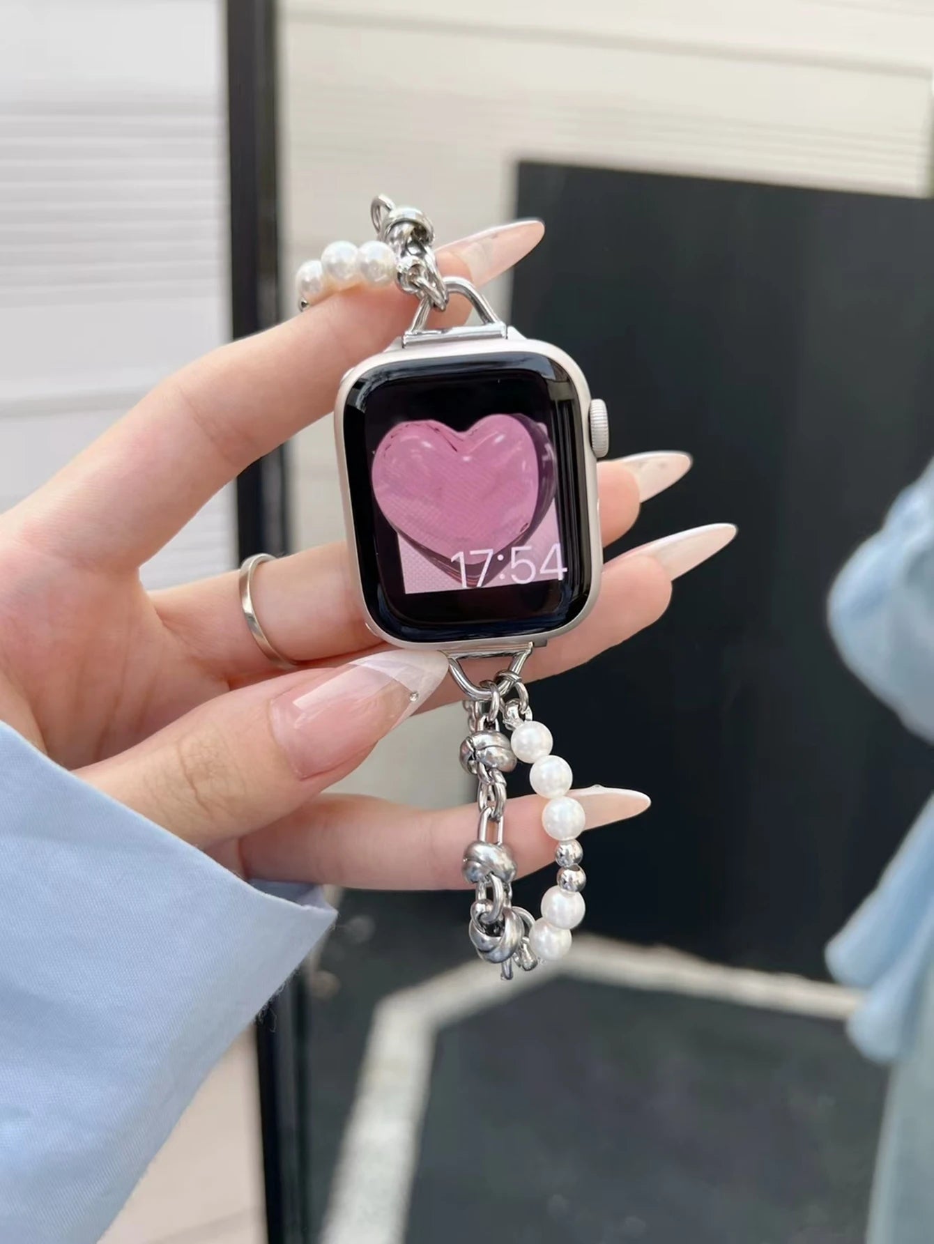 Adjustable link band For Apple Watch band Series Ultra 11 10 9 8 7 6 5 4 3 2 1 SE 38mm 40mm 41mm 42mm 44mm 45mm 46mm 49mm