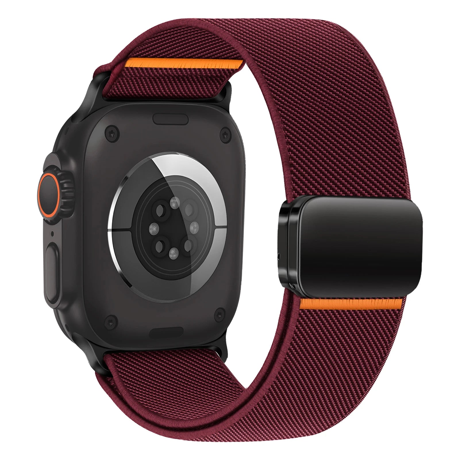 Magnetic band For Apple Watch band 49mm 45mm 46mm 44mm 42mm Nylon Sport Correa band Apple Watch Series Ultra 2 10 9 8 7 6 5 SE