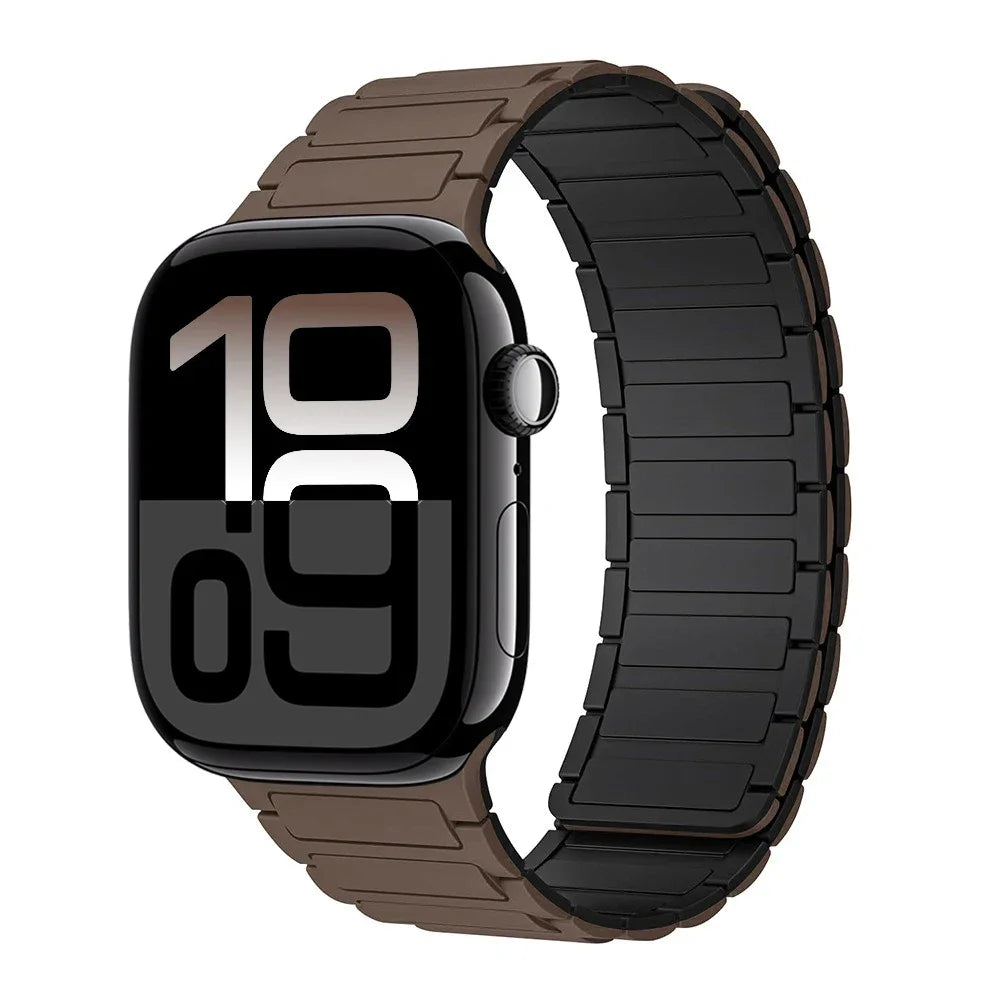 New Magnetic Silicone band for Apple Watch band Ultra 3 2 49mm 11 10 46mm 42mm band Belt Apple Watch 9 8 7 6 5 SE 45mm 41mm 44mm