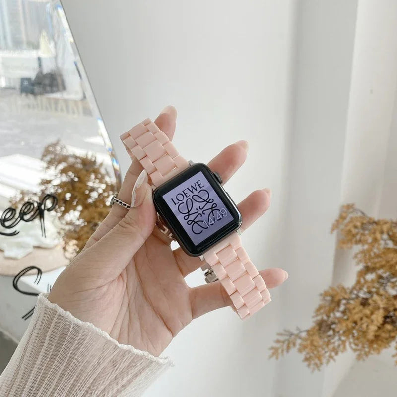 Candy band For Apple Watch band 44mm 40mm 41mm 45mm 38mm 42mm emovable link band Apple Watch Series 9 8 7 SE 6 5 4 3 Ultra 2 49mm