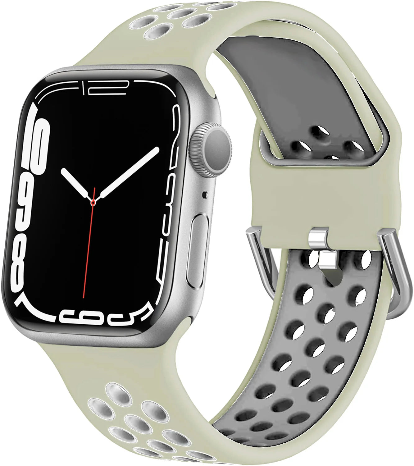 Silicone band For Apple Watch band 44mm 40mm 45mm 49mm 41mm 38mm 42mm 44mm band Apple Watch Ultra 2 Series 7 3 4 5 6 SE 8 Bands