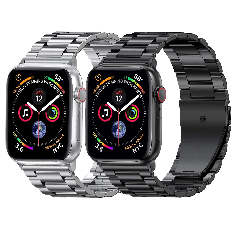 Metal band for Apple Watch Ultra 2 1 49mm 10 9 8 7 45mm 41mm Comfortable Wristband for Apple Watch 6 5 4 SE 44mm 42mm 46mm band