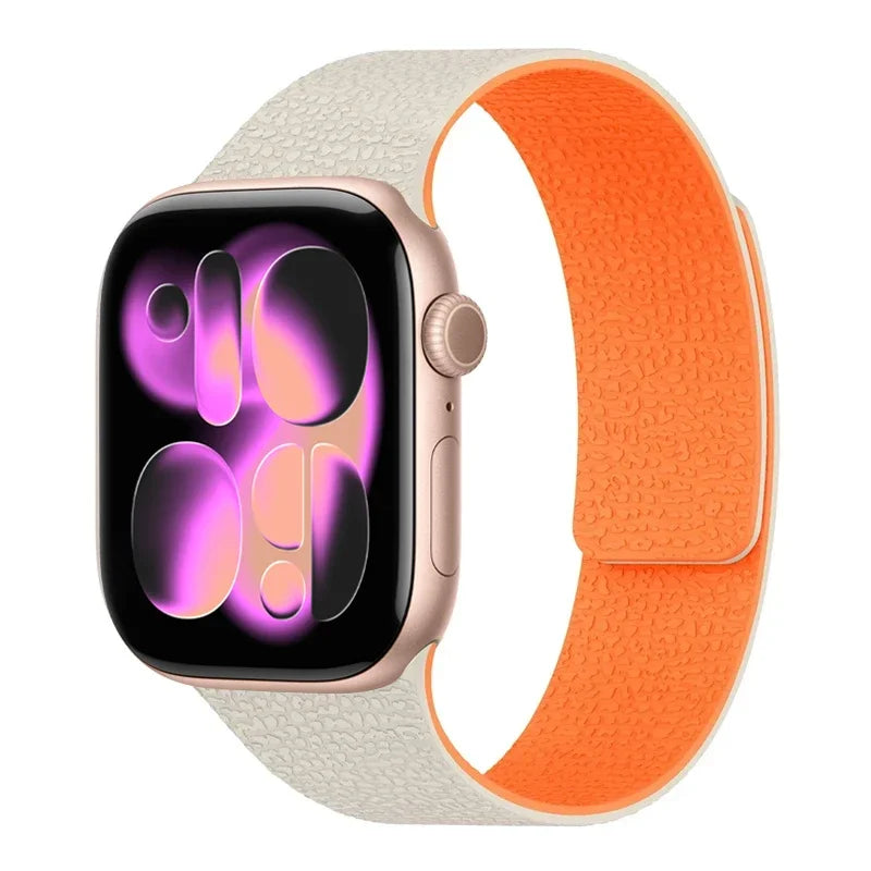 Magnetic band for Apple Watch Ultra3 2 1 49mm 45mm 42mm 46mm 40mm 41mm 2025 New silicone sport band Series 11 10 9 8 7 6 5 4 SE