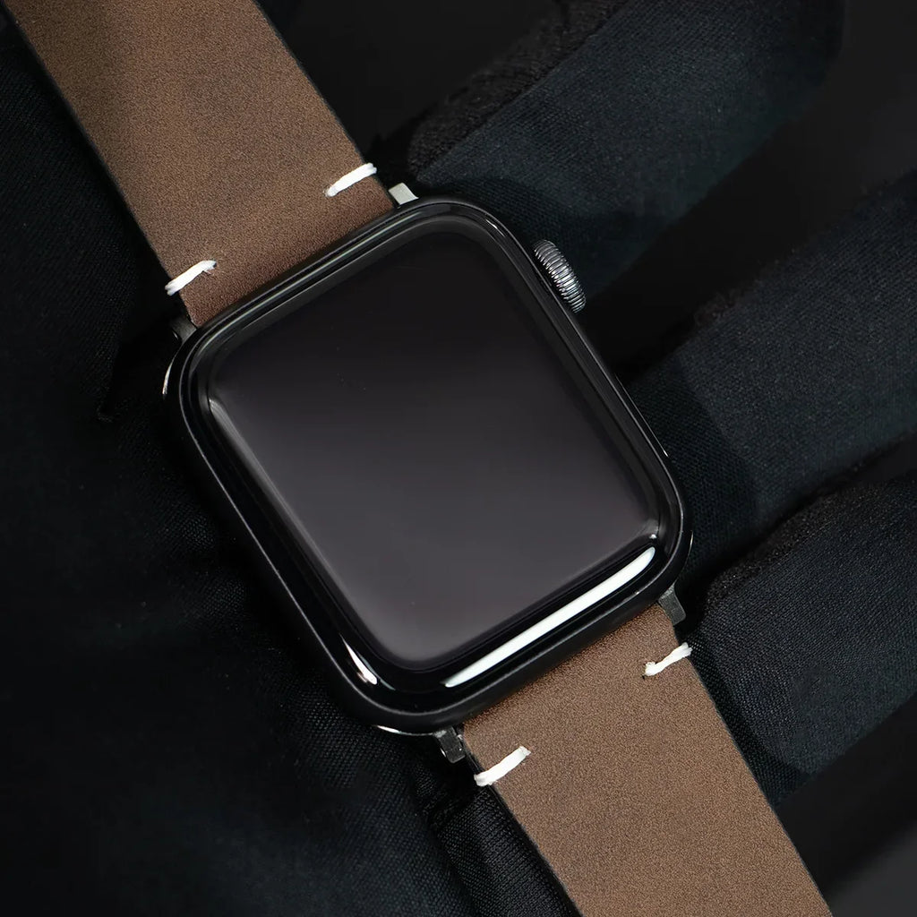 Leather band for Apple Watch band Ultra 2 49mm 46mm 42mm 45mm 44mm 42mm 40mm 41mm watch band for Apple Watch Series 10 9 8 7 6 SE 5 4