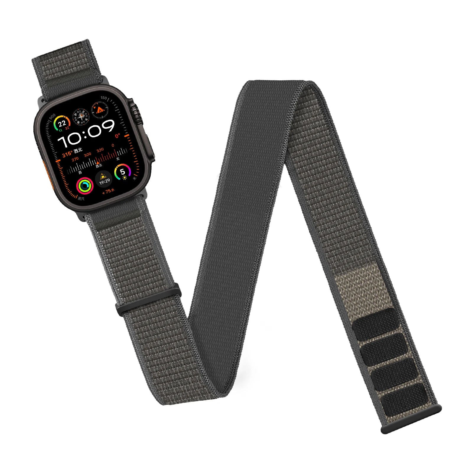 Trail Loop For Apple Watch band Ultra 2 49mm 44mm 40mm 41mm 45mm 38mm Nylon Armband Ankle band Apple Watch Series 9876 SE S10 42mm 46mm