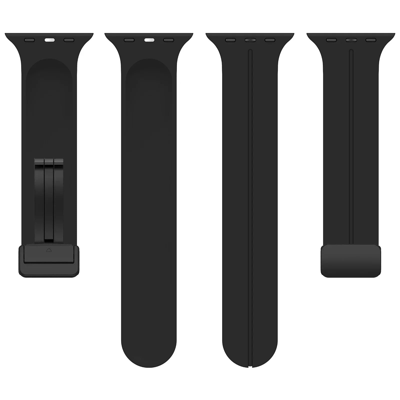 Magnetic Silicone band For Apple Watch band 44mm 45mm 49mm 40mm 41mm 42mm 38mm correa band Apple Watch Series 7 8 SE 6 9 Ultra 2