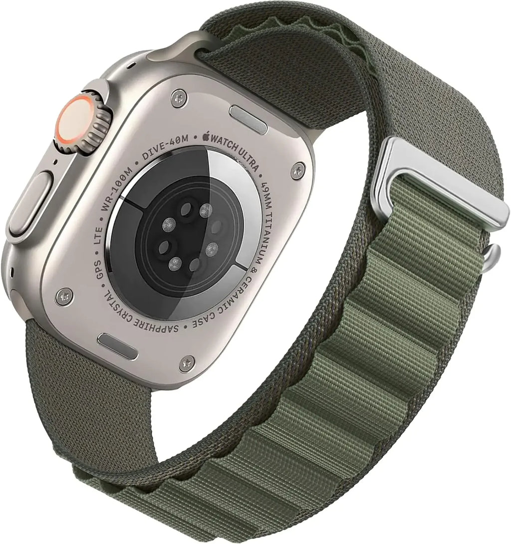 Upgrade Alpine band For Apple Watch Ultra 3 2 49mm 11 10 9 8 7 46mm 42mm 45mm 41mm Nylon band Apple Watch 6 5 SE3 44mm 40mm Band