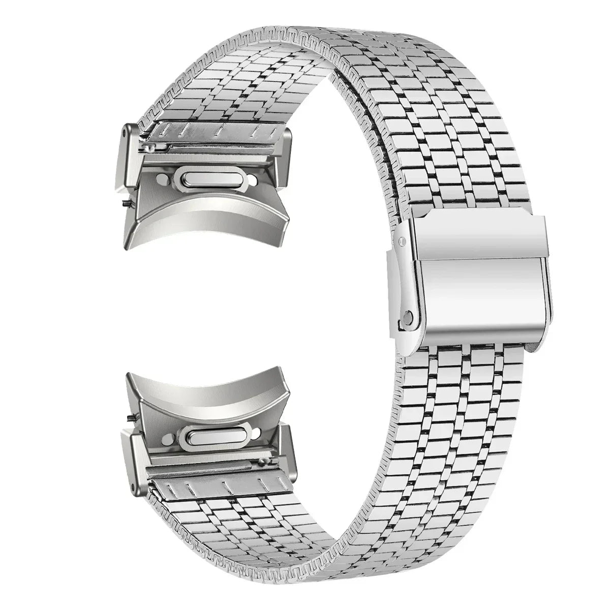 No Gaps Stainless Steel Strap for Samsung Galaxy Watch 7 6 5 4 40mm 44mm 6 4 Classic 47mm 43mm Metal Bracelet for 5Pro 45mm Band