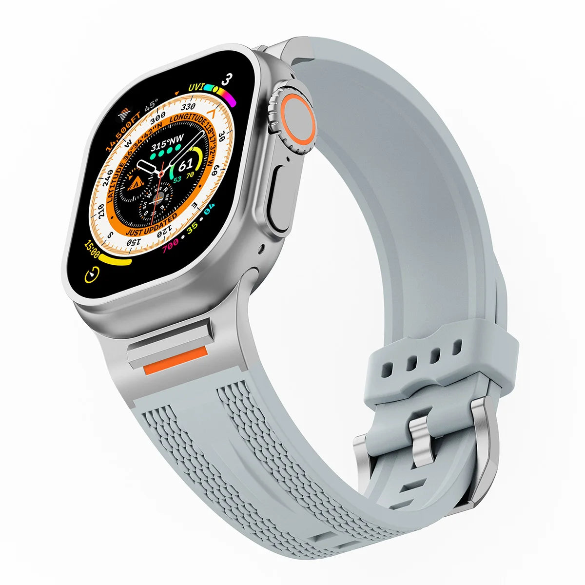 Men's sport band suitable for Apple Watch S11 10 46mm Ultra 3 49mm 45mm 44mm 40mm 38mm silicone band suitable for Apple Watch 987SE6453