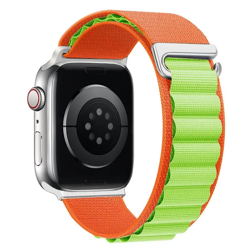 Upgrade Alpine band For Apple Watch Ultra 3 2 49mm 11 10 9 8 7 46mm 42mm 45mm 41mm Nylon band Apple Watch 6 5 SE3 44mm 40mm Band