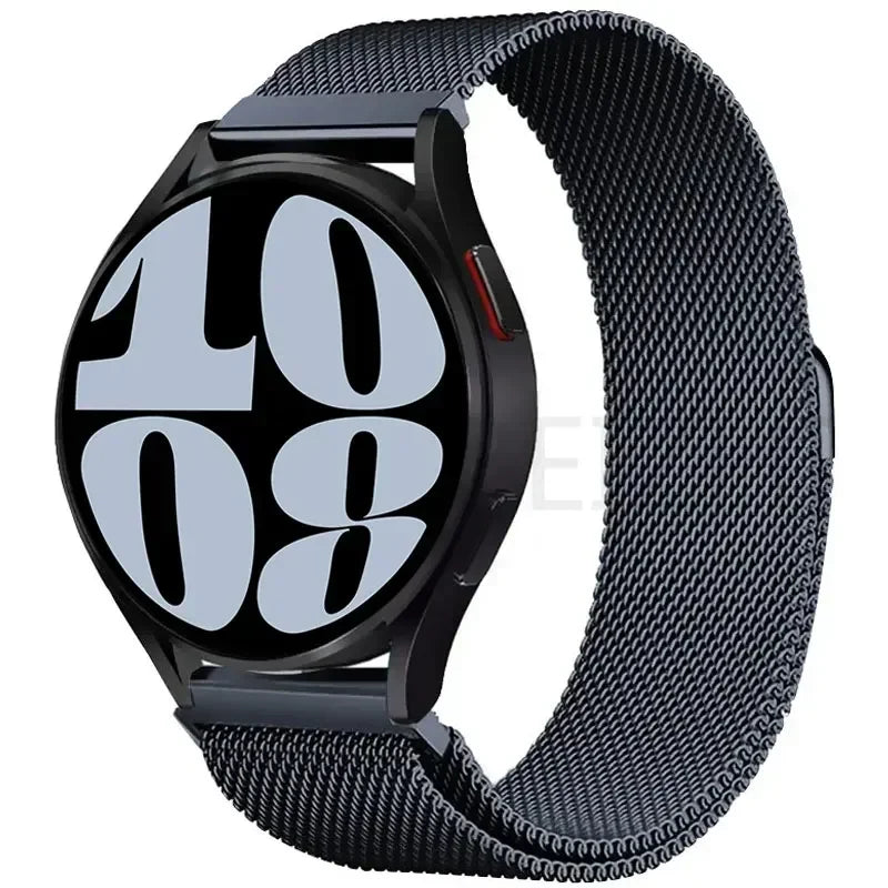 22mm 20mm band for Samsung Galaxy Watch 5-pro-6-4-Classic Milanese loop Metal magnetic starlight bracelet Huawei GT 4-3-2e strap