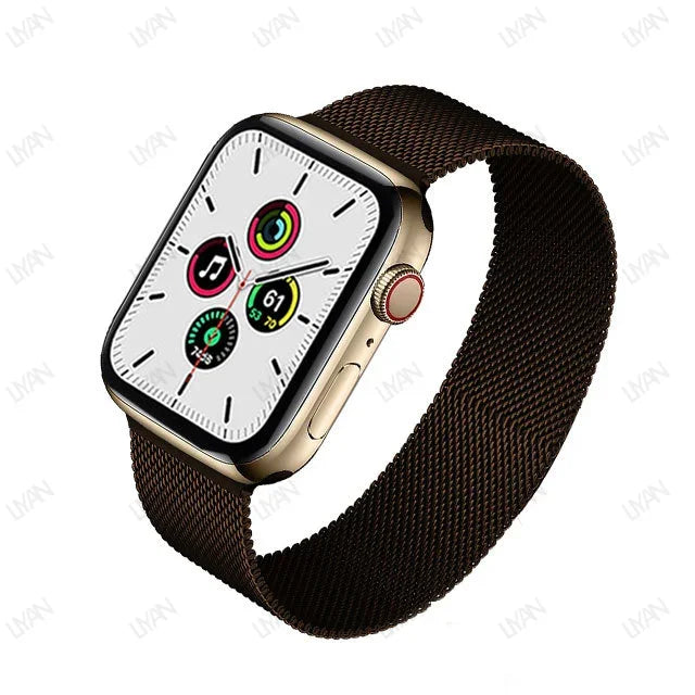 Milanese Loop for Apple Watch band 44mm 45mm 40mm 41mm 46mm 42mm pride band Apple Watch Series 9 8 7 6 SE 5 4 10 Ultra 2 49mm band