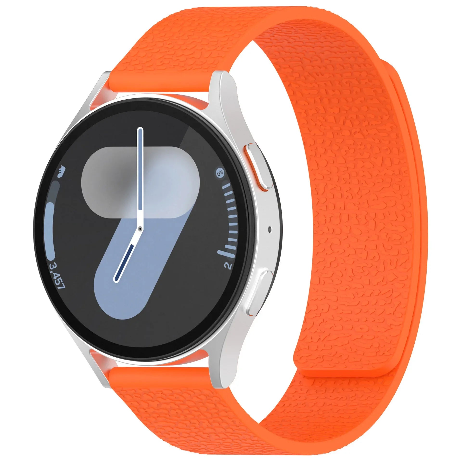 18mm 20mm 22mm Silicone Magnetic Loop Strap For Samsung Galaxy Watch 7/6/5/4 Active 2 Amazfit Bracelet HUAWEI Watch GT 2e 3 Band