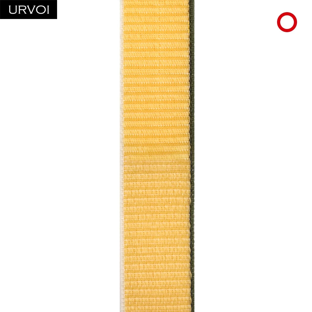 URVOI Sport Loop for Apple Watch Ultra 3 2 Series 11 10 9 8 SE3 Nylon loop for Apple Watch sport band 42mm 46mm breathabe hook fastener