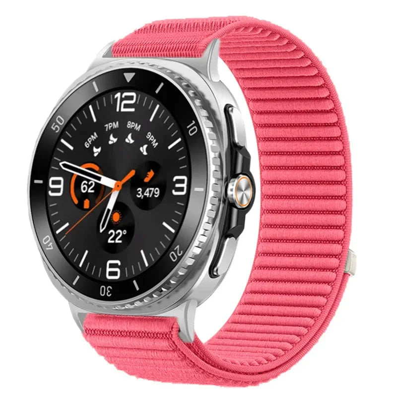 Comfortable Nylon Strap For Samsung Galaxy Watch 8 Classic 46mm Replacement Bracelet Wristband Samsung Watch 8 44mm 40mm Correa