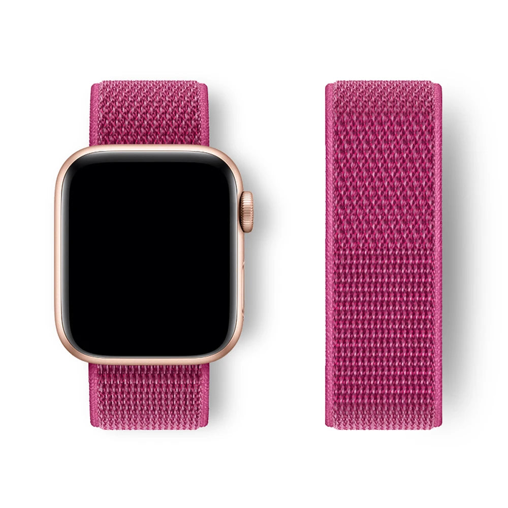 band For Apple Watch 11 band 10 8 9 7 6 5 SE Ultra 3 49mm 46mm Apple Watch 44mm 42mm 45mm 41mm 40mm Sport Loop band Correa wristband