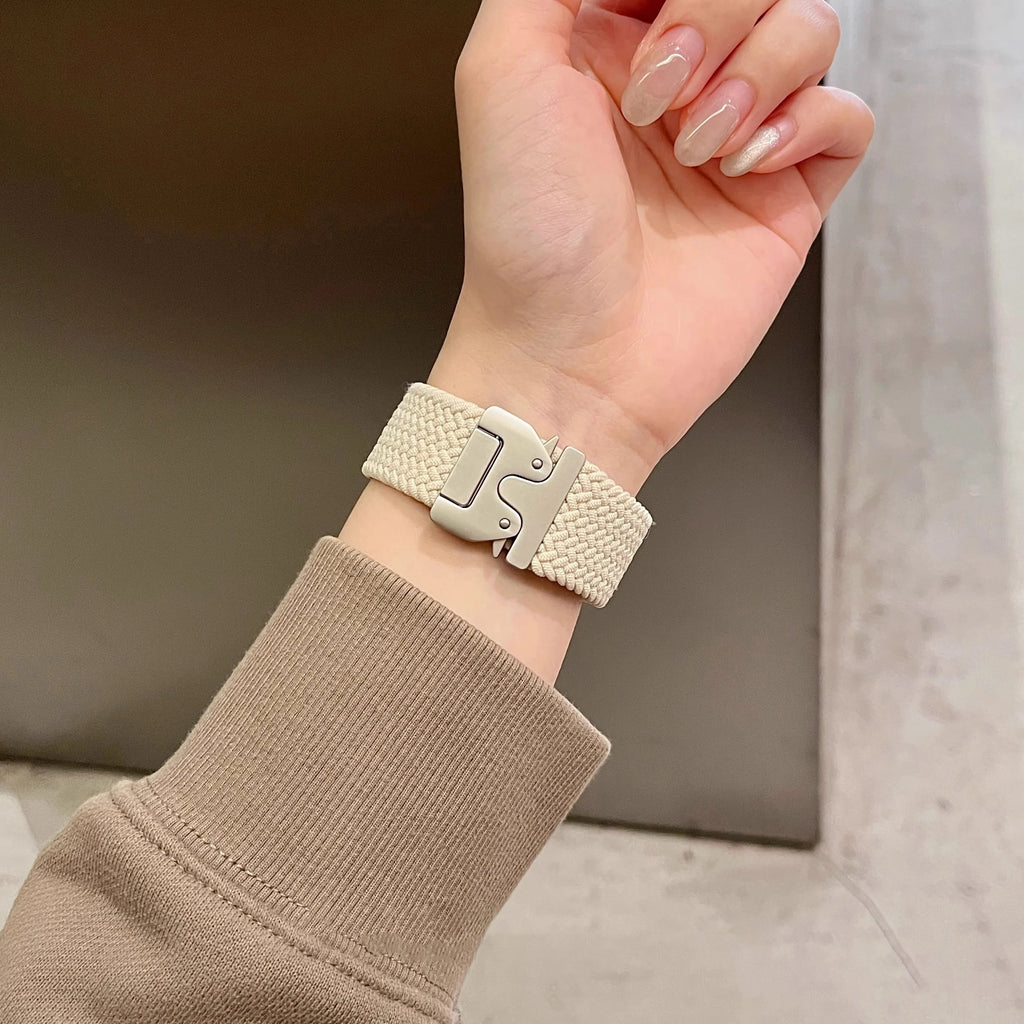 Parachute band for Apple Watch band 46mm 42mm 45mm 44mm 41mm Braided band Correa Apple Watch Series 10 9 8 SE 5 6 7 Ultra 2 49mm