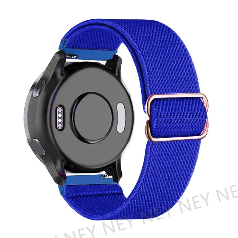 20mm 22mm strap For Samsung Galaxy watch 7 classic 46mm/6 Classic/Gear S3/4/5 pro 44mm 40mm Nylon Elastic Huawei GT 2/3 Pro band