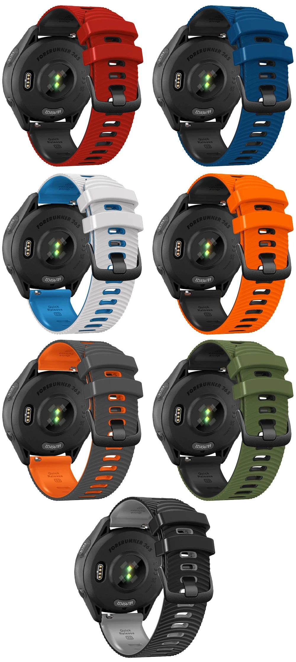 Silicone Strap For Samsung Galaxy 46mm SM-R800 Watchband Replacement For Samsung Watch 3 45mm Gear S3 22mm Watch Bands Wristband