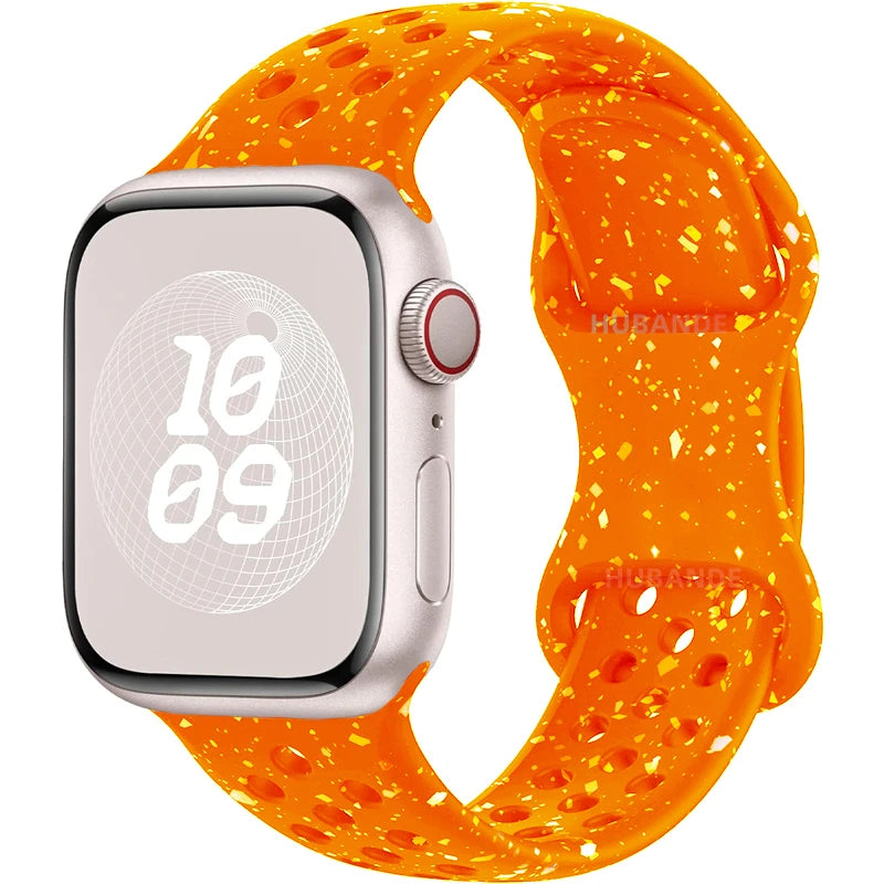 band For Apple Watch band 46mm 44mm 45mm 49mm 40mm 41mm 38mm 42mm correa Breathable band Apple Watch Series Ultra 11 10 9 8 SE 7 6