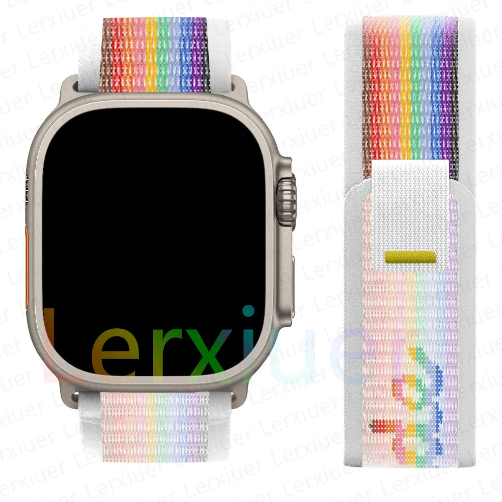 Trail Loop band for Apple Watch Ultra 3 2 band 49mm 46mm 44mm 45mm 40mm 41mm 42mm Correas band Apple Watch Series 11 10 SE 9 8 7