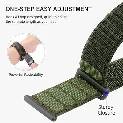 Nylon band For Apple Watch 11 10 9 8 7 45mm 41mm 42mm 46mm Ultra 3 2 1 49mm Adjustable band Apple Watch 6 5 4 SE3 44mm 40mm band