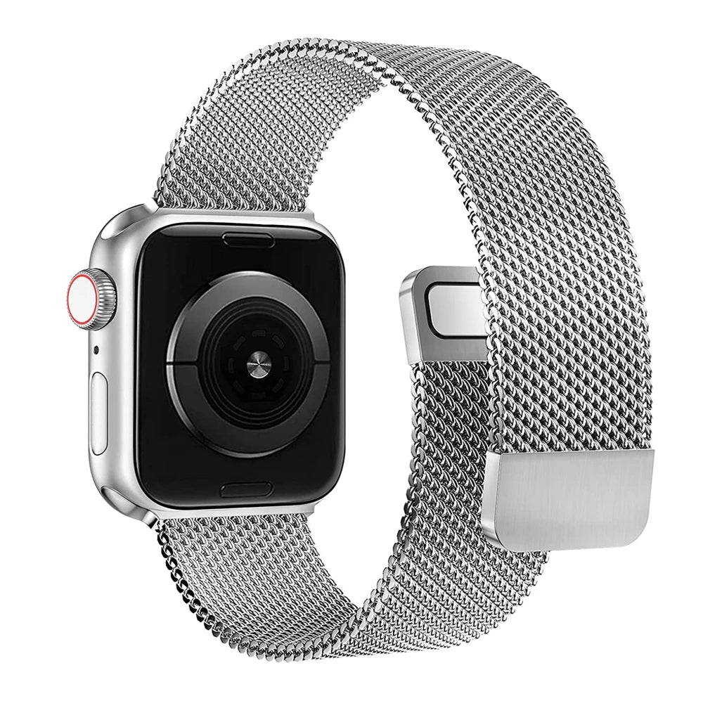 Milanese Loop band For Apple Watch band 44mm 40mm 45mm 49mm 41mm 42mm 38mm Correa band Apple Watch Series 3 4 5 6 SE 7 8 9 Ultra2
