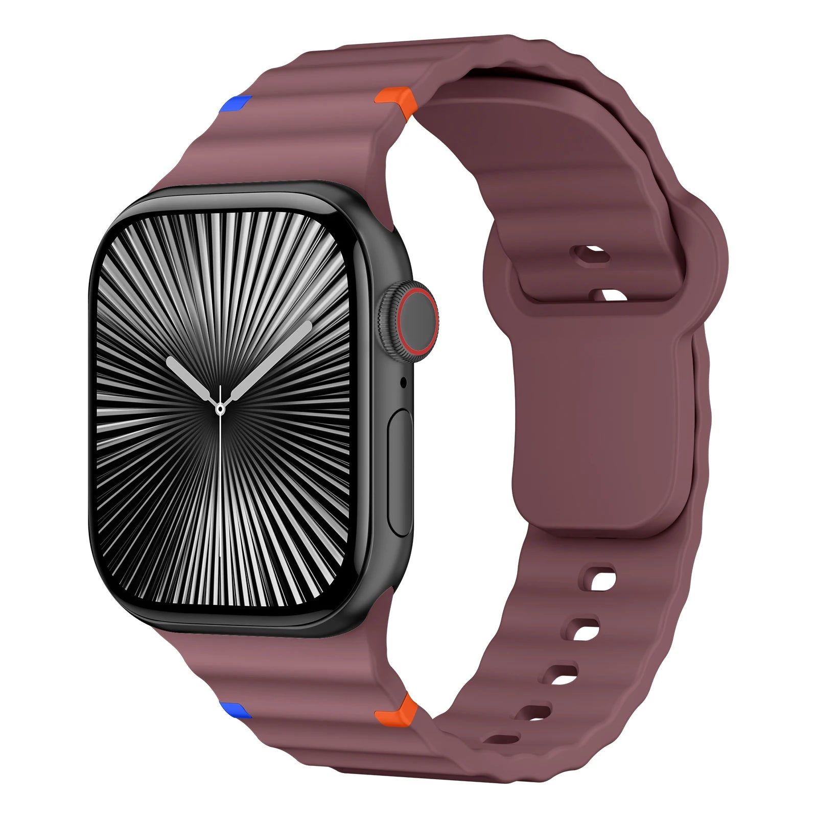 Sport Silicone band for Apple Watch band 44mm 40mm 49mm 45mm 46mm 42mm 38mm 41mm correa band Apple Watch Series 10 SE 9 Ultra 2