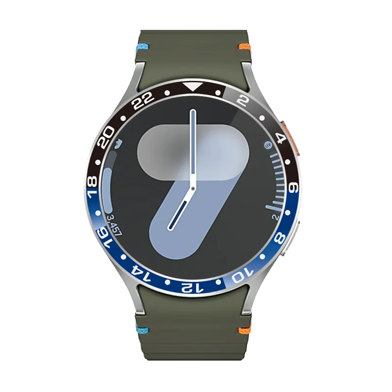 Metal Bezel Ring For Samsung Galaxy Watch 7/6/5/4 40mm 44mm Stainless Steel Bezel Protector Watch Case Ring Decoration Accessory