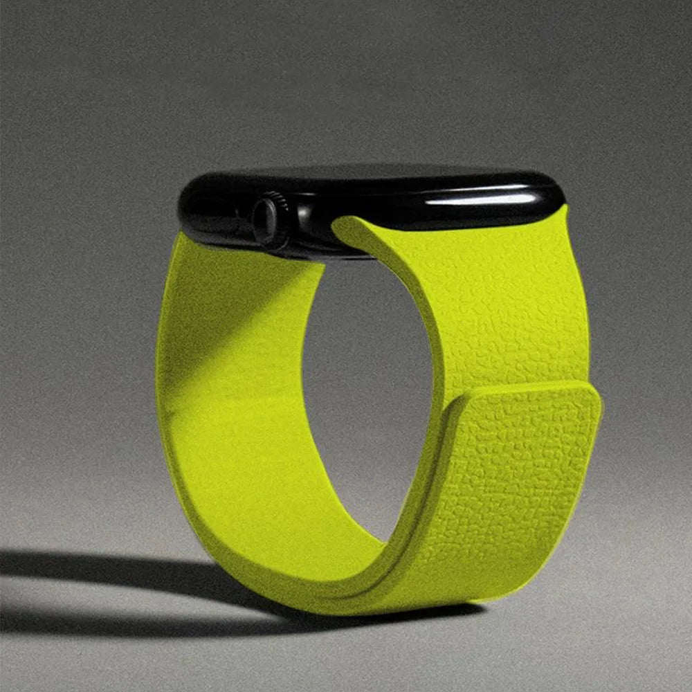 Magnetic Silicone band for Apple Watch band Ultra 3 40mm 44mm 46mm 45mm 49mm 42mm 41mm correa band Apple Watch 11 10 SE 9 8 7 6